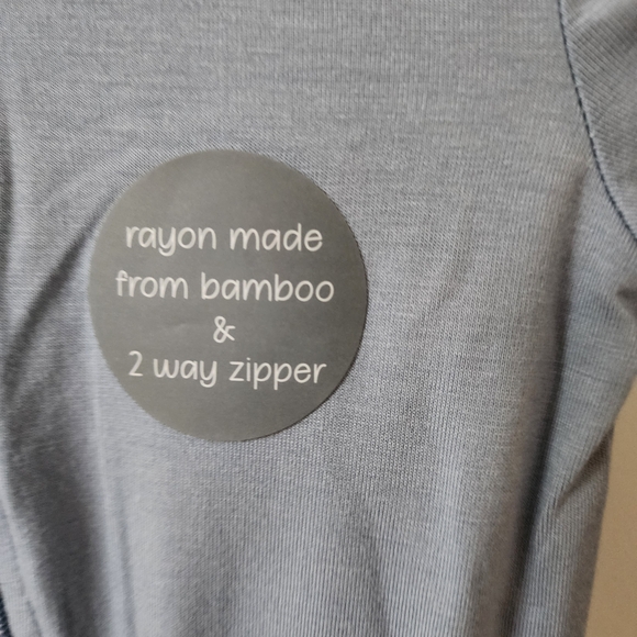 Milkberry Blue Baby Sleeper | 0-3M | NWT - Picture 2 of 7